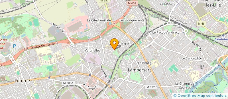 localisation de l'entreprise MONSIEUR PHILIPPE MANG à LAMBERSART
