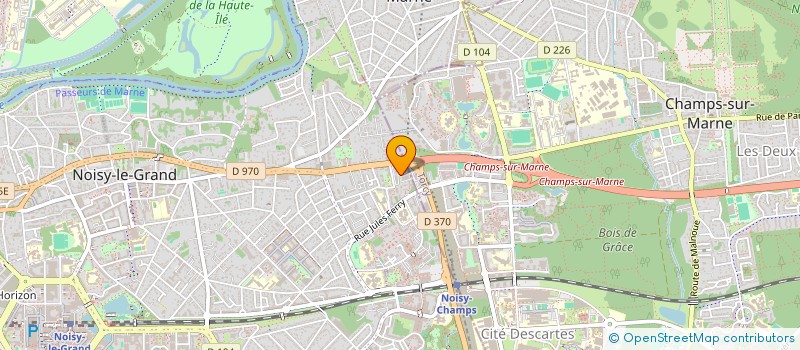 localisation de l'entreprise MONSIEUR PHILIPPE MANGA AKOA  NOISY-LE-GRAND