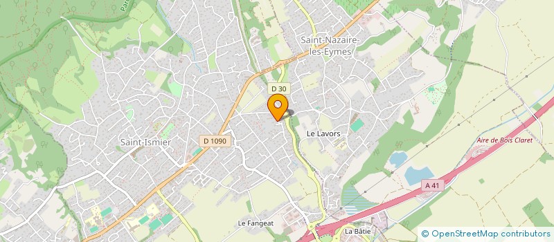 localisation de l'entreprise MONSIEUR PHILIPPE MANGANO  SAINT-ISMIER