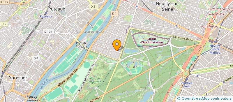localisation de l'entreprise MONSIEUR PHILIPPE MANGERET à NEUILLY-SUR-SEINE