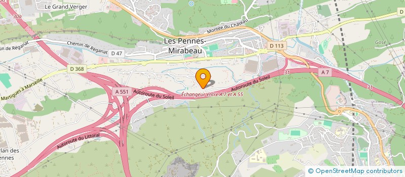 localisation de l'entreprise MONSIEUR PHILIPPE MANONVILLER à LES PENNES-MIRABEAU