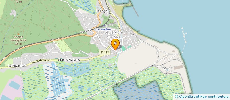 localisation de l'entreprise MONSIEUR PHILIPPE MANSON à LE VERDON-SUR-MER