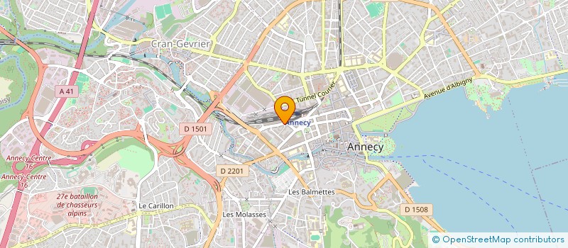 localisation de l'entreprise MONSIEUR PHILIPPE MANSOUR à ANNECY