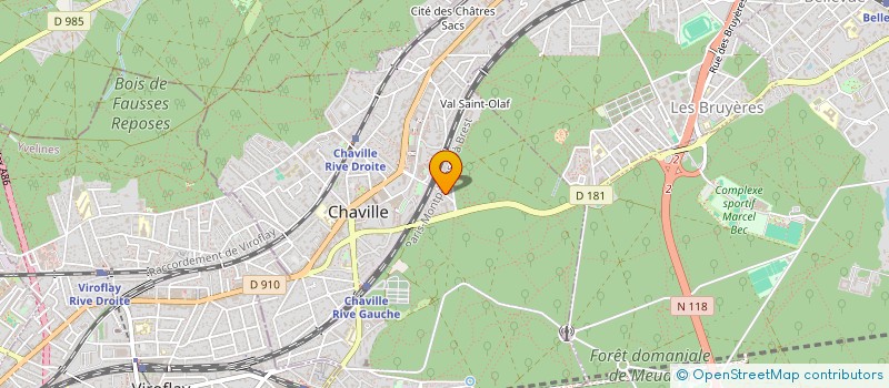 localisation de l'entreprise MONSIEUR PHILIPPE MANTOVANI à CHAVILLE