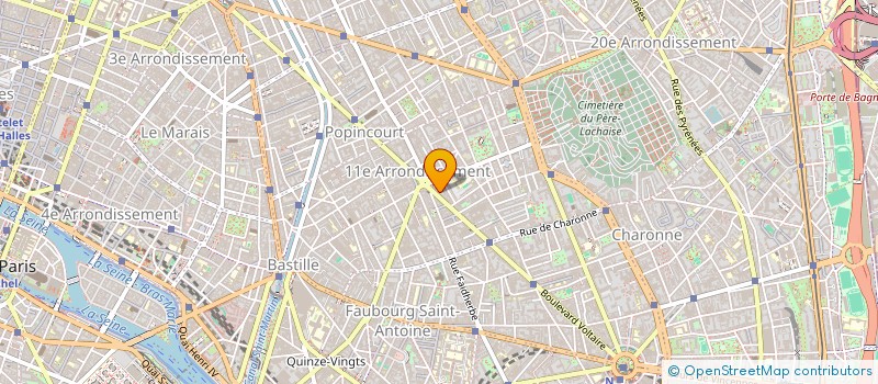 localisation de l'entreprise MONSIEUR PHILIPPE MANUEL  PARIS