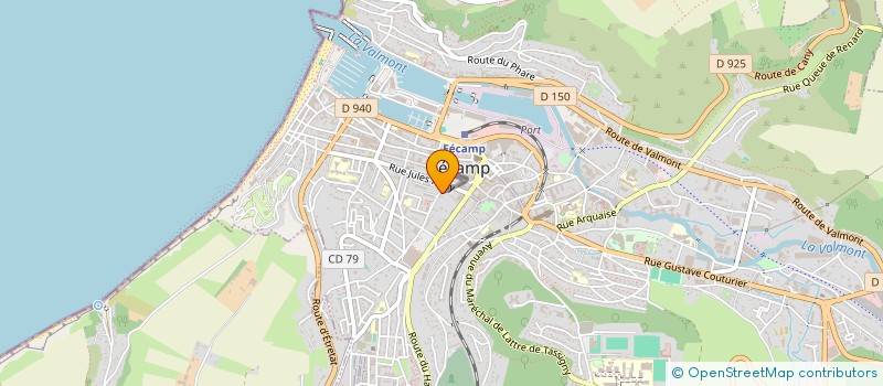 localisation de l'entreprise MONSIEUR PHILIPPE MARAINE à FECAMP