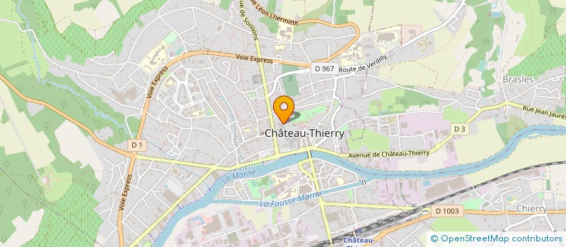 localisation de l'entreprise MONSIEUR PHILIPPE MARCHAL  CUMIERES