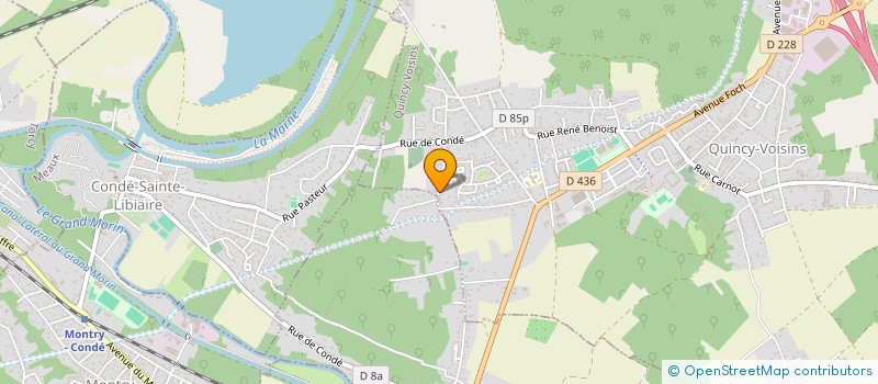 localisation de l'entreprise MONSIEUR PHILIPPE MARCHAL à QUINCY-VOISINS