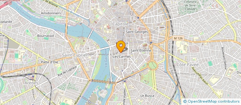 localisation de l'entreprise MONSIEUR PHILIPPE MARCHAL  TOULOUSE