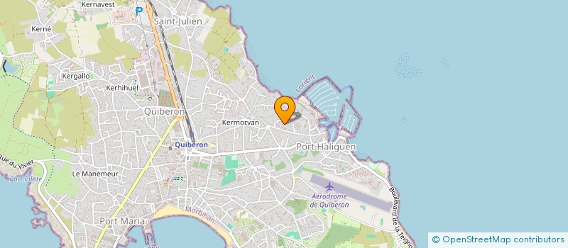 localisation de l'entreprise MONSIEUR PHILIPPE MARCHAND à QUIBERON