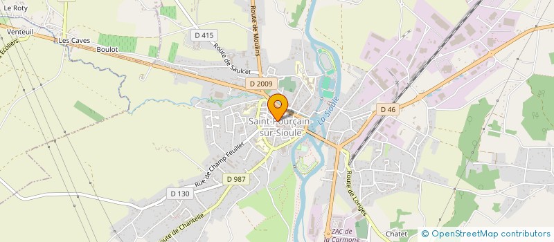 localisation de l'entreprise MONSIEUR PHILIPPE MARCHAND à SAINT-POURCAIN-SUR-SIOULE