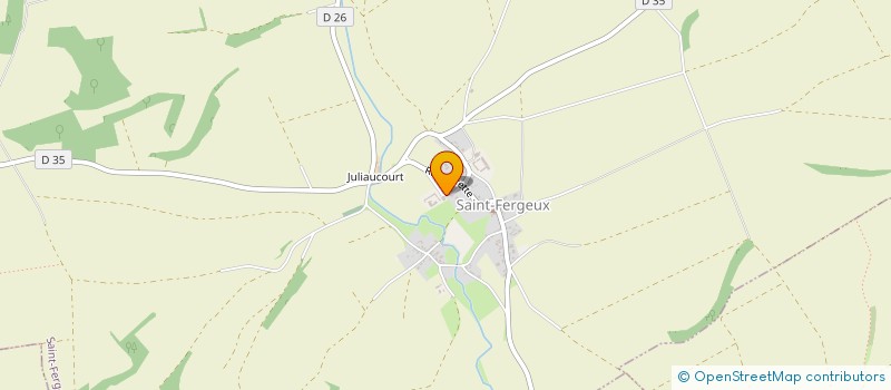 localisation de l'entreprise MONSIEUR PHILIPPE MARCHAND  SAINT-FERGEUX