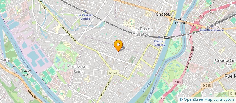 localisation de l'entreprise MONSIEUR PHILIPPE MARCHAND à CROISSY-SUR-SEINE