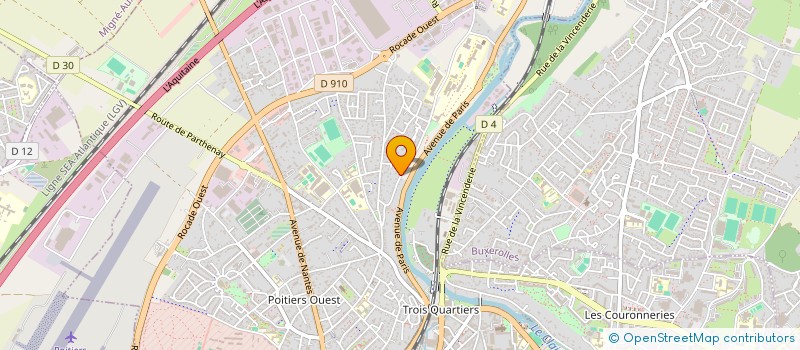 localisation de l'entreprise MONSIEUR PHILIPPE MARCHE  POITIERS