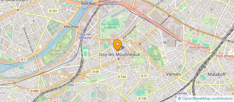 localisation de l'entreprise MONSIEUR PHILIPPE MARCHESETTI à ISSY-LES-MOULINEAUX