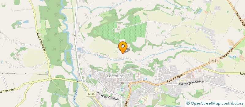 localisation de l'entreprise MONSIEUR PHILIPPE MARCHESI  LECTOURE