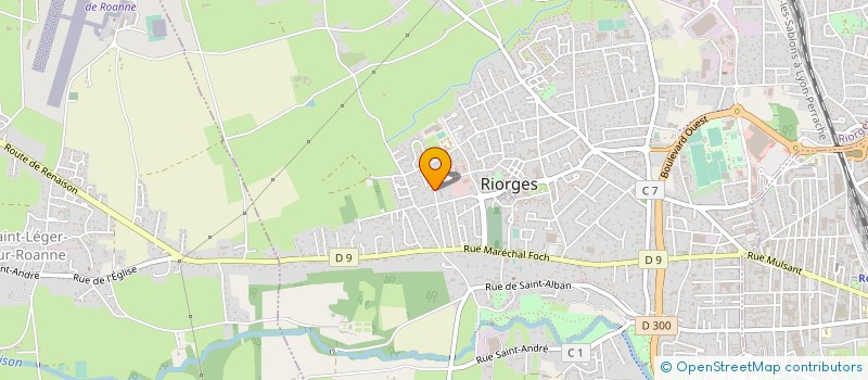 localisation de l'entreprise MONSIEUR PHILIPPE MARCONNET à RIORGES