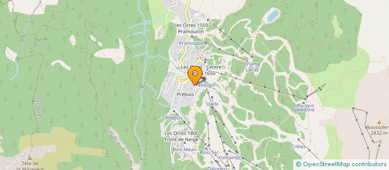 localisation de l'entreprise MONSIEUR PHILIPPE MARCQ à LES ORRES