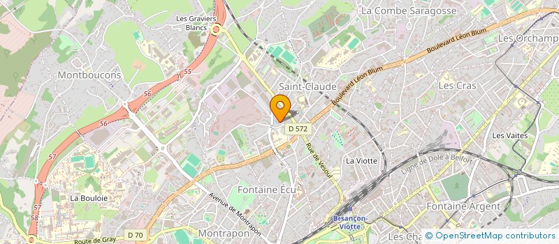 localisation de l'entreprise MONSIEUR PHILIPPE MAREY à BESANCON