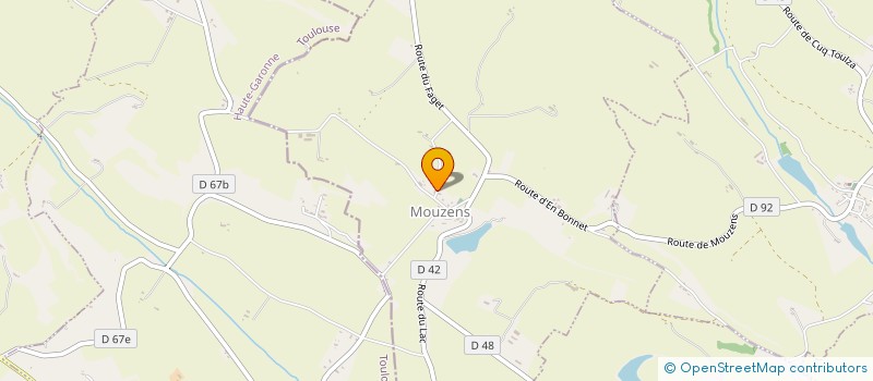 localisation de l'entreprise MONSIEUR PHILIPPE MARGA  MOUZENS