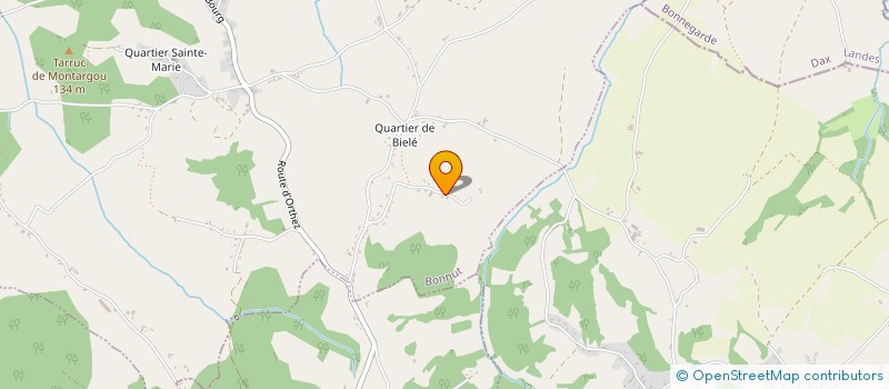 localisation de l'entreprise MONSIEUR PHILIPPE MARGES  BONNUT