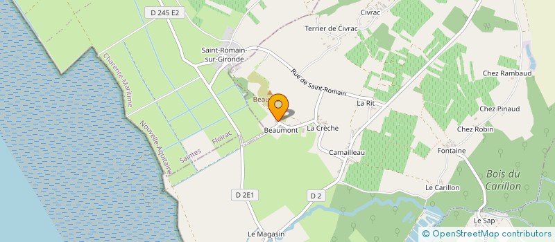 localisation de l'entreprise MONSIEUR PHILIPPE MARGUERITE à SAINT-FORT-SUR-GIRONDE