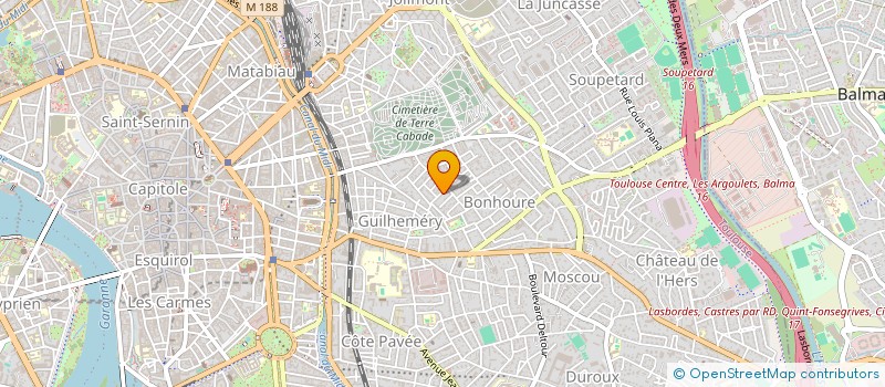 localisation de l'entreprise MONSIEUR PHILIPPE MARGUERY à TOULOUSE