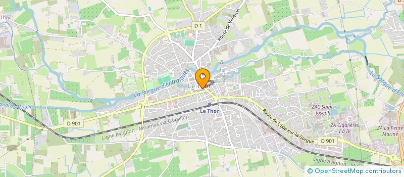 localisation de l'entreprise MONSIEUR PHILIPPE MARIGO à LE THOR