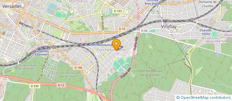 localisation de l'entreprise MONSIEUR PHILIPPE MARIN à VERSAILLES
