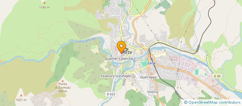 localisation de l'entreprise MONSIEUR PHILIPPE MARIOTTI à CORTE