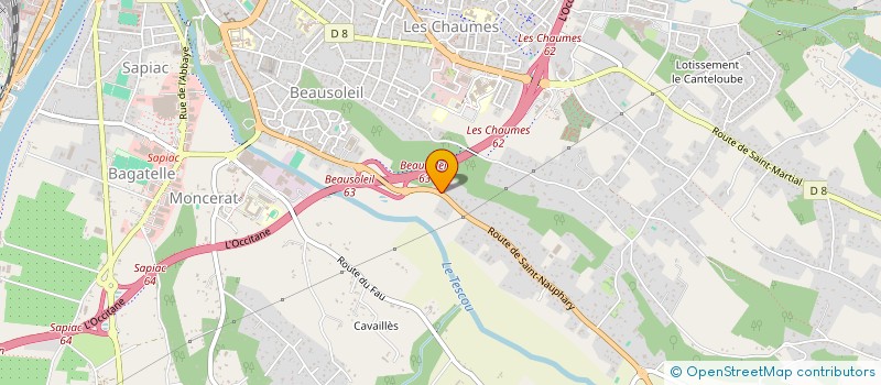 localisation de l'entreprise MONSIEUR PHILIPPE MARIS  MONTAUBAN