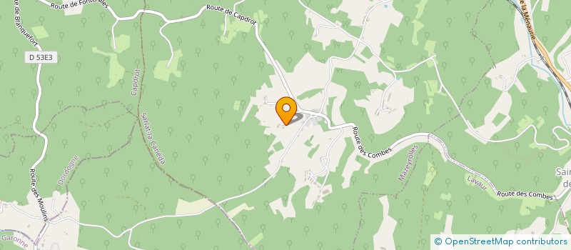 localisation de l'entreprise MONSIEUR PHILIPPE MARMIER  LOUBEJAC