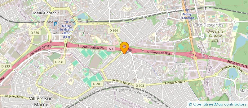localisation de l'entreprise MONSIEUR PHILIPPE MARQUES à NOISY LE GRAND