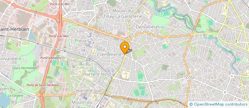 localisation de l'entreprise MONSIEUR PHILIPPE MARQUES DA SILVA  SAINT-HERBLAIN