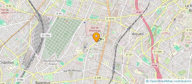 localisation de l'entreprise MONSIEUR PHILIPPE MARQUES JUSTINO à BAGNEUX