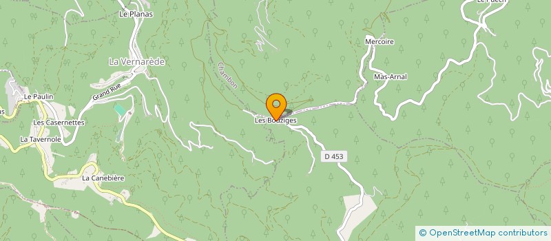 localisation de l'entreprise MONSIEUR PHILIPPE MARQUIS  CHAMBON