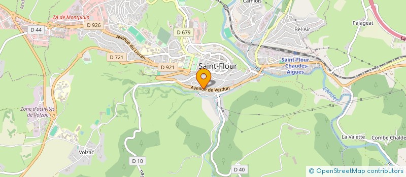 localisation de l'entreprise MONSIEUR PHILIPPE MARROCQ à SAINT-FLOUR