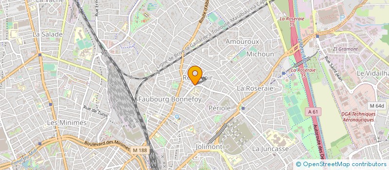 localisation de l'entreprise MONSIEUR PHILIPPE MARTEAU à TOULOUSE