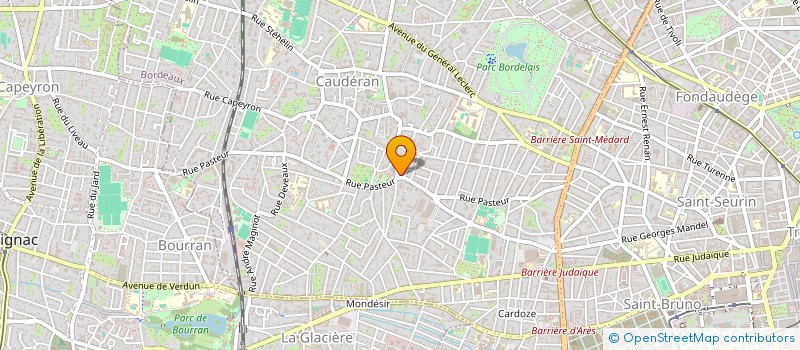 localisation de l'entreprise MONSIEUR PHILIPPE MARTEAUX  BORDEAUX