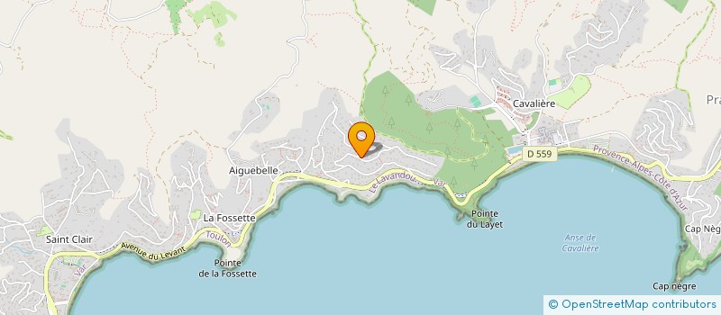 localisation de l'entreprise MONSIEUR PHILIPPE MARTIN à LE LAVANDOU