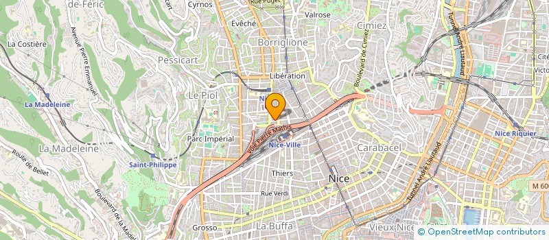 localisation de l'entreprise MONSIEUR PHILIPPE MARTIN à NICE