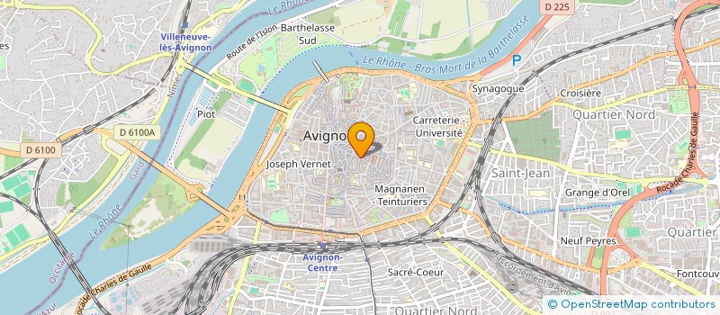 localisation de l'entreprise MONSIEUR PHILIPPE MARTINEZ à AVIGNON