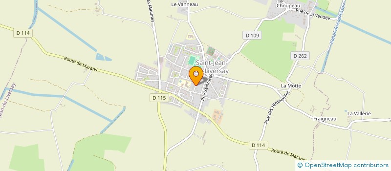 localisation de l'entreprise MONSIEUR PHILIPPE MARTINEZ  SAINT-JEAN-DE-LIVERSAY