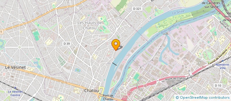 localisation de l'entreprise MONSIEUR PHILIPPE MARTINEZ  CHATOU