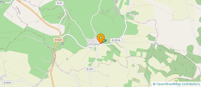 localisation de l'entreprise MONSIEUR PHILIPPE MARTINEZ  CAILHAVEL