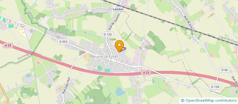 localisation de l'entreprise MONSIEUR PHILIPPE MARTOGLIO  BEUVRY-LA-FORET