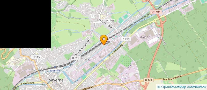 localisation de l'entreprise MONSIEUR PHILIPPE MARXER  MONSWILLER