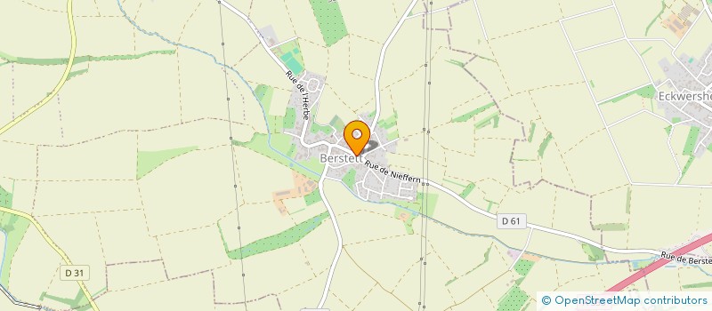 localisation de l'entreprise MONSIEUR PHILIPPE MARY  BERSTETT