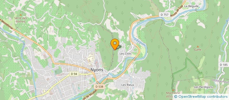 localisation de l'entreprise MONSIEUR PHILIPPE MARZOLF  NYONS