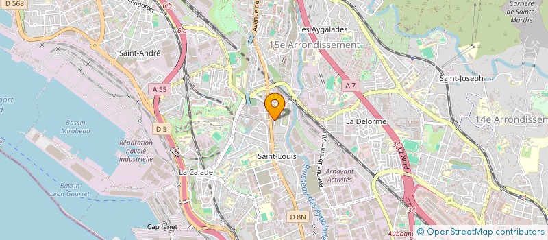 localisation de l'entreprise MONSIEUR PHILIPPE MASLIAH à MARSEILLE